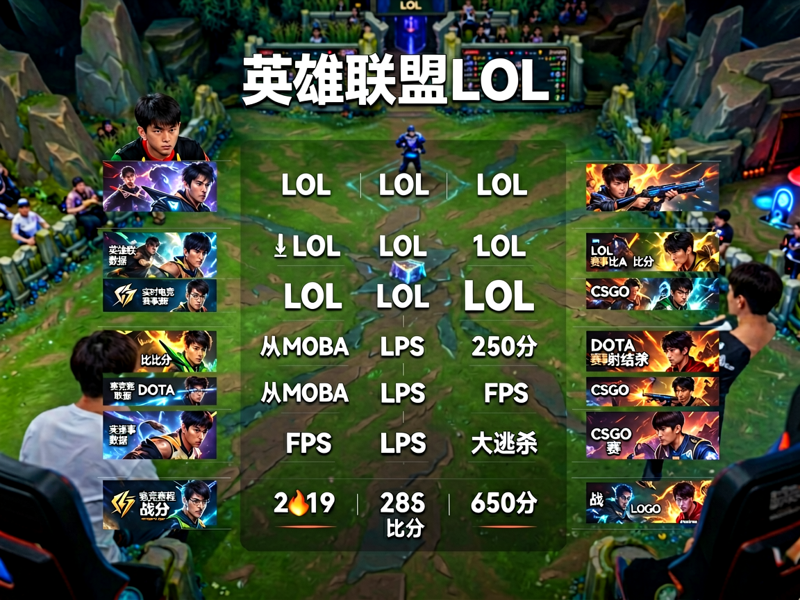 英雄联盟LOL电竞赛事数据
